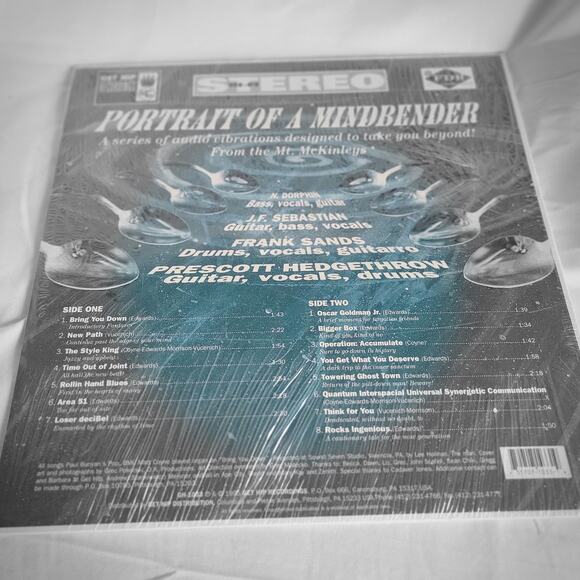 the Mount McKinleys LP portrait of a mindbender still sealed Get Hip - Picture 2 of 3